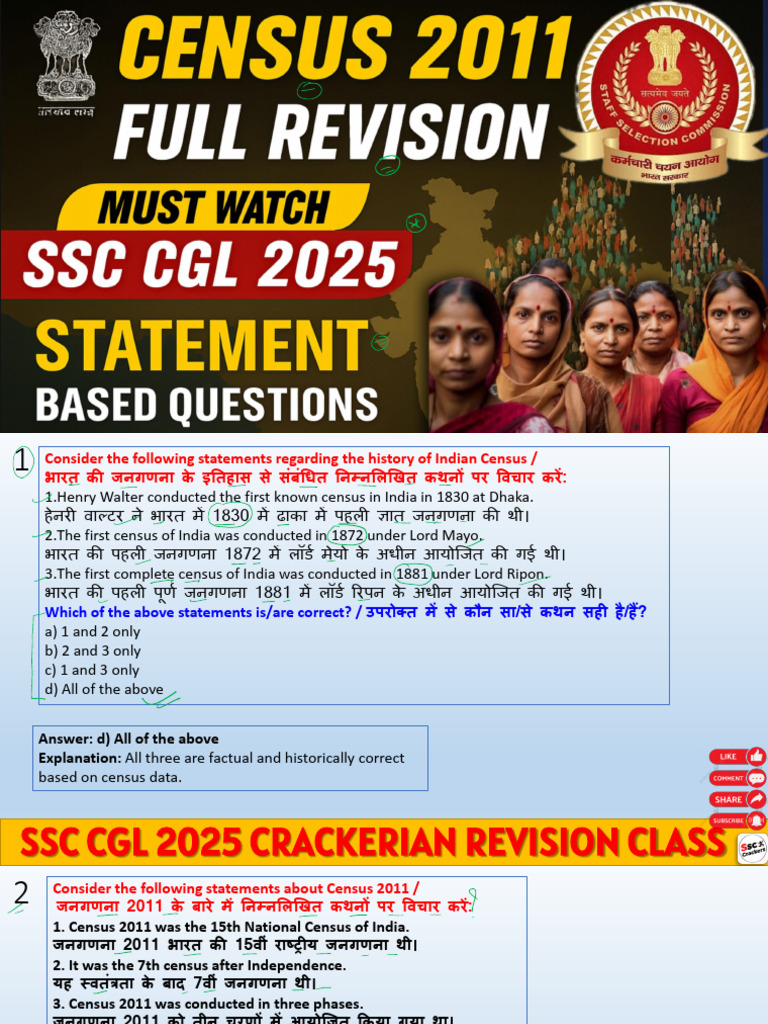 Topic-15 Census 2011 | PDF