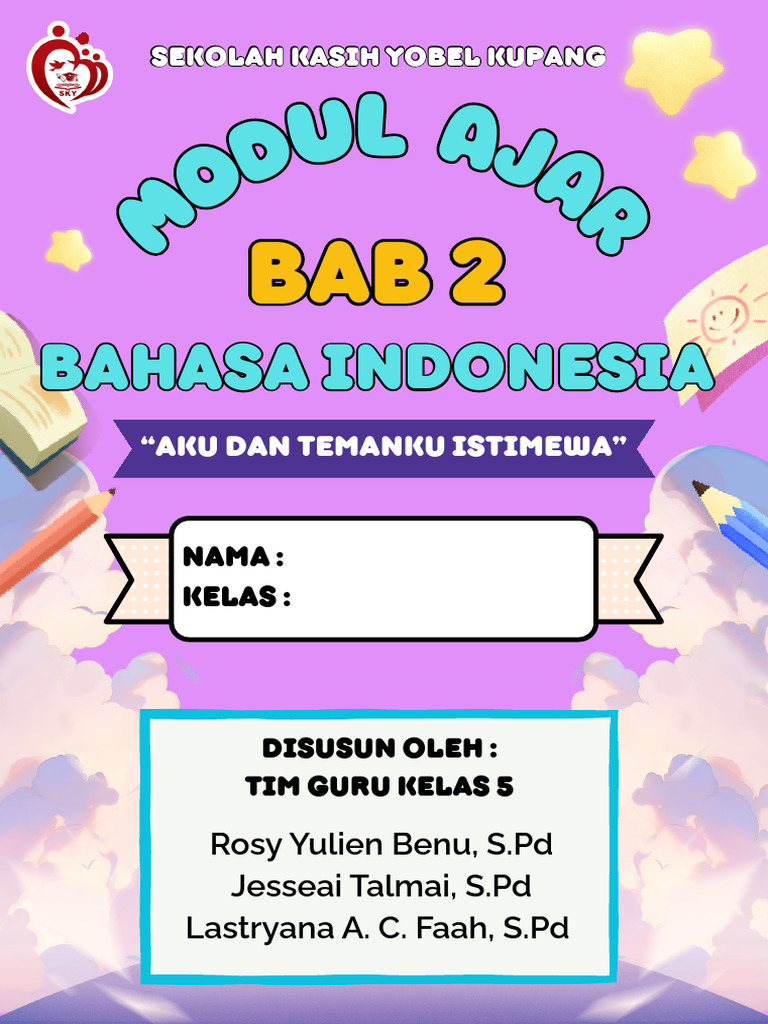 Modul Ajar Bahasa Indonesia Kelas 5 | PDF