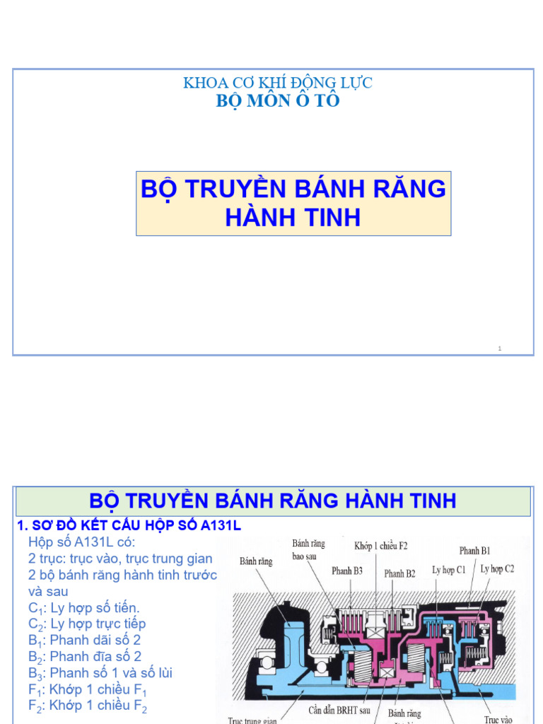 2C.Planetary Gears Set - PDF | PDF