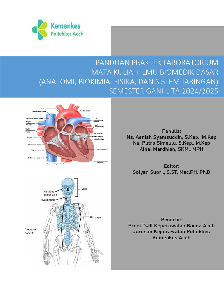 Panduan Praktikum Ilmu Biomedik 2024 | PDF