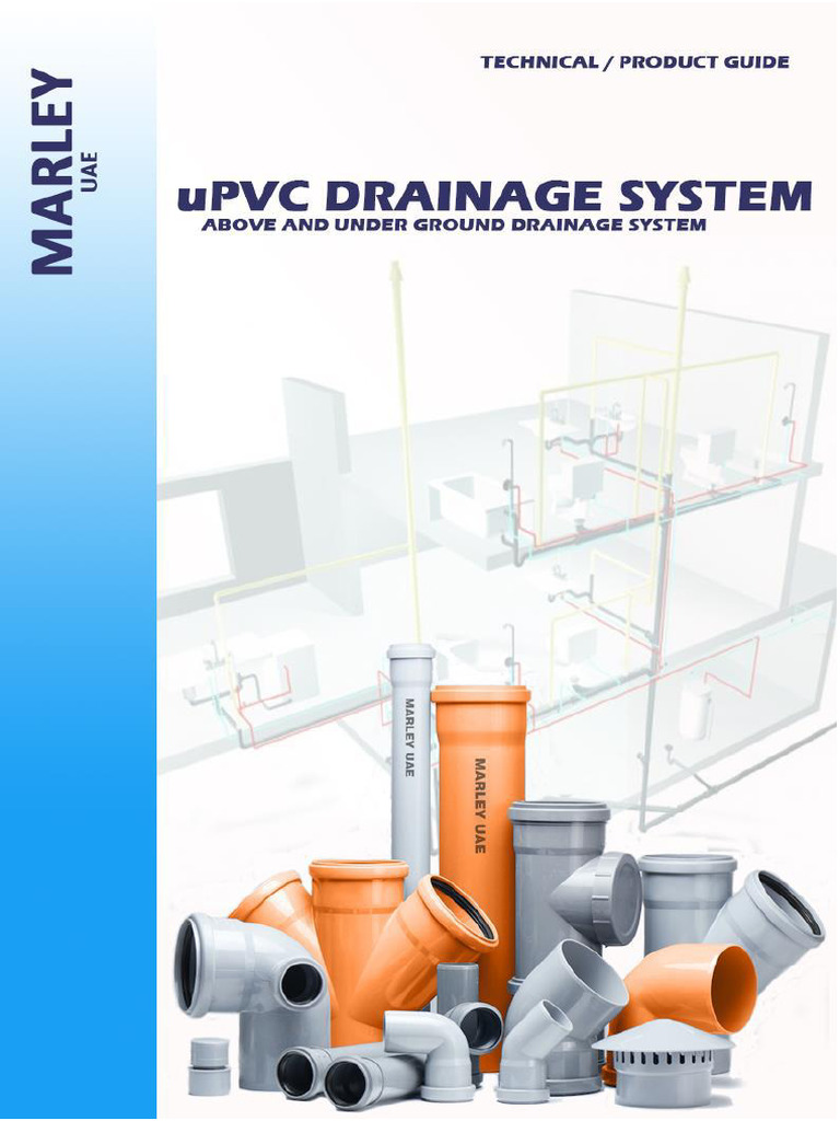 Marley UAE uPVC Drainage System Guide | PDF | Pipe (Fluid Conveyance ...