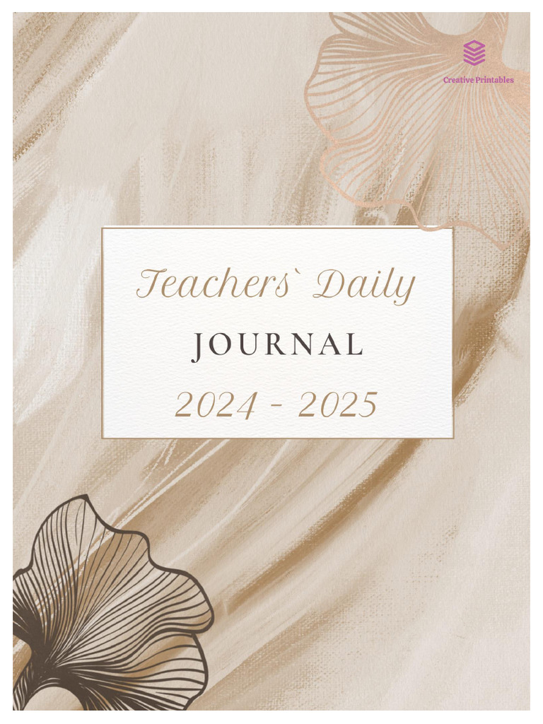 Teacher Journal | PDF