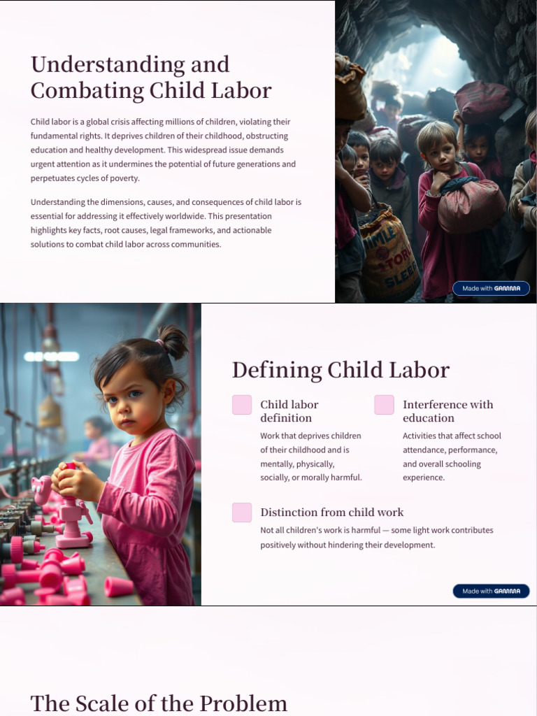 Combatting Global Child Labor Issues | PDF | Child Labour | Poverty