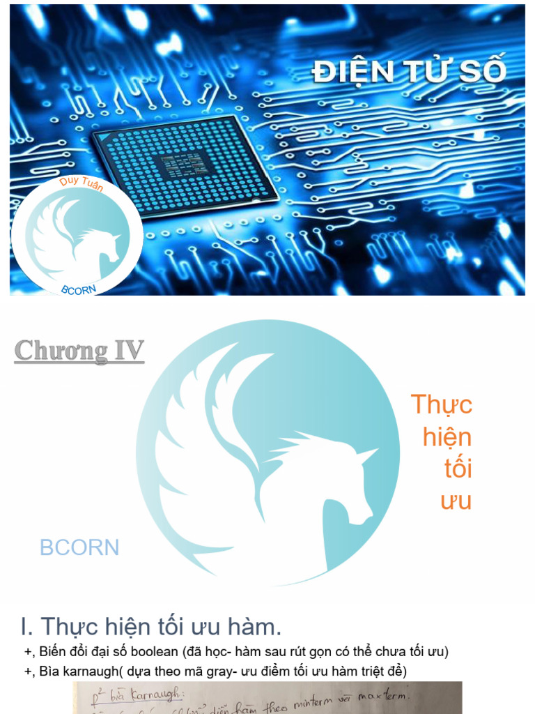 Điện Tử Số BCORN Chương IV, V | PDF