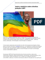 ONU Brasil-ONU divulga primeiro relat+â-¦rio sobre direitos humanos da popula+â-º+â-úo LGBT