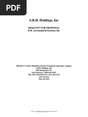 Request for Proposal