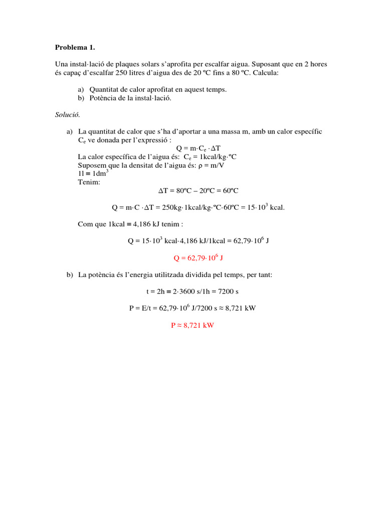 Tema 1 - Solucions Exericis (Tecno) | PDF