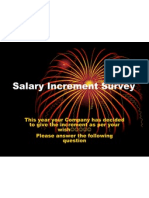 Salary Increment Survey