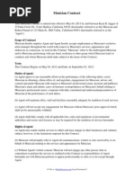 Download Musician Contract by RocketLawyer SN92321928 doc pdf