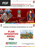 Plan Operativo Anual - POA 2023 | PDF | Planificación | Presupuesto