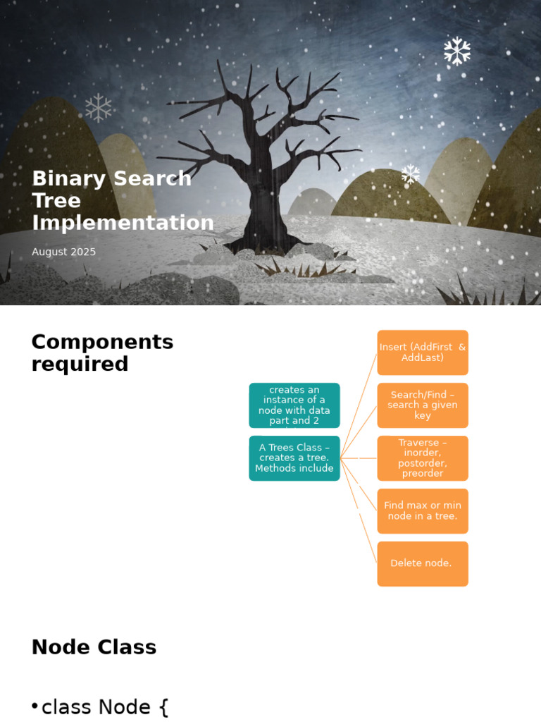 Binary Search Tree Implementation Guide | PDF | Computer Programming ...