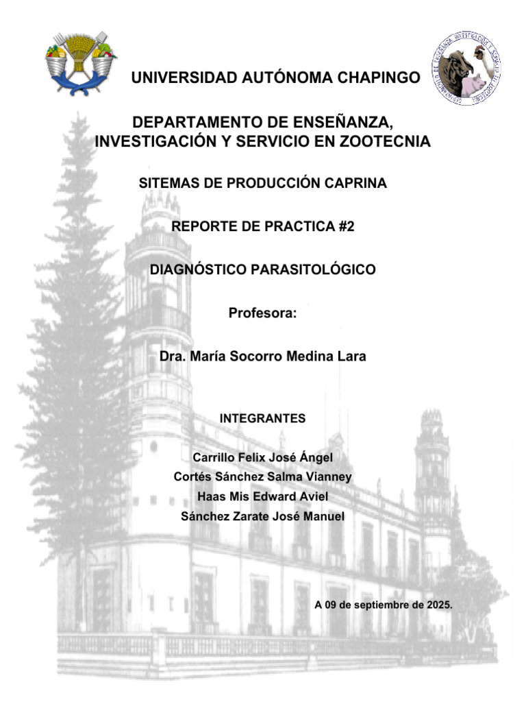 Reporte 2 Copro-1 | PDF | Laboratorios | Parasitismo