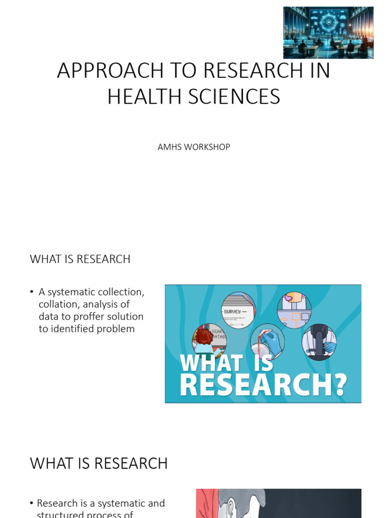 Health Sciences Research Workshop Guide | PDF | Sampling (Statistics ...