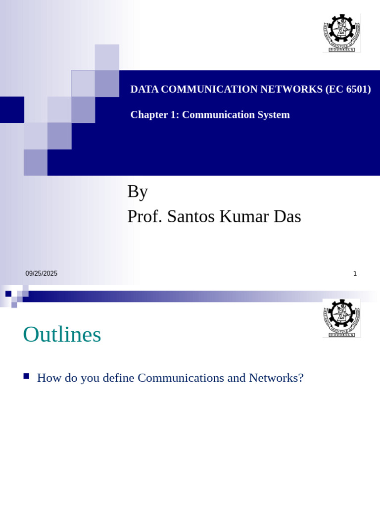 Data Communication Networks Overview | PDF | Transmission Medium ...