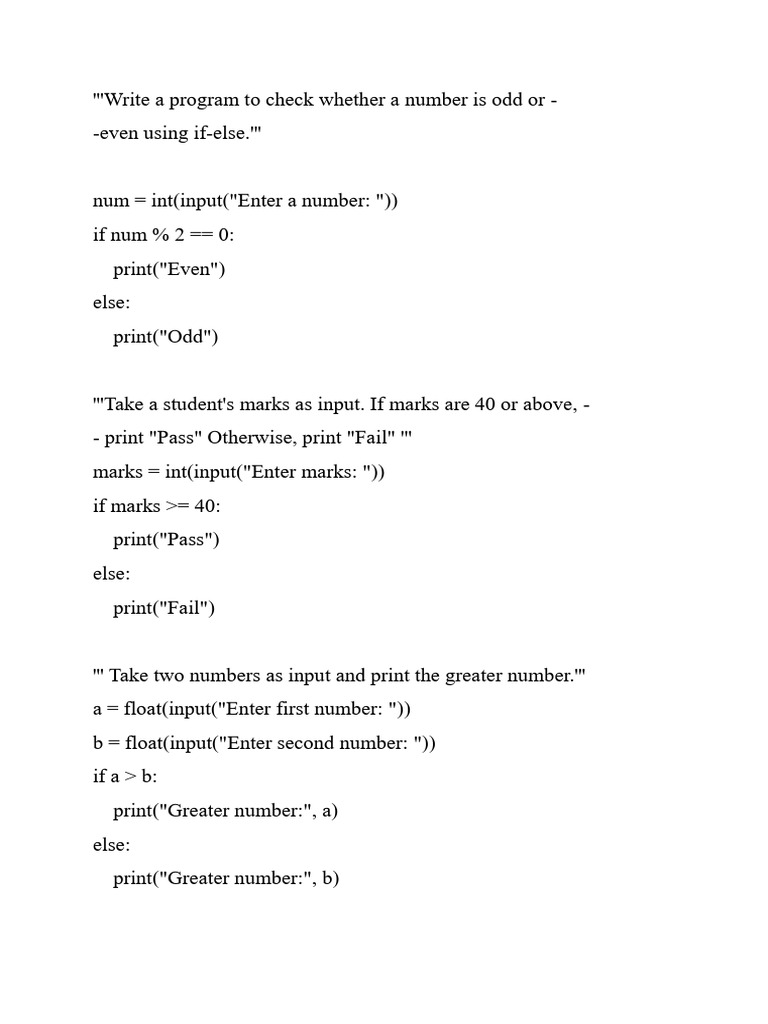 Python Input Validation Programs | PDF