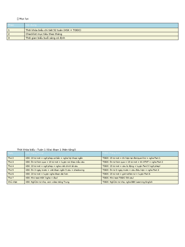 TKB - HSK3 + Toeic | PDF