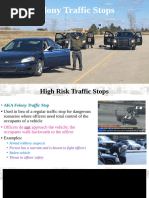 High Risk Felony Traffic Stop Procedures | PDF | Traffic Stop | Traffic