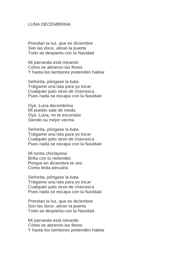 Villancicos Tradicionales de Navidad | PDF | Nochebuena | María, madre ...