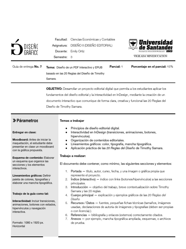 Diseño Interactivo: 20 Reglas de Samara | PDF | Adobe InDesign | Diseño