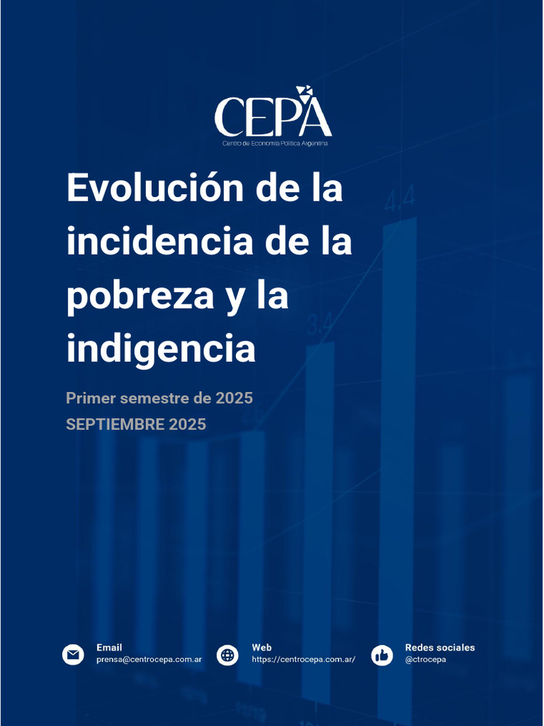 Pobreza e Indigencia en Argentina 2025 | PDF | Costo de la vida | Pobreza