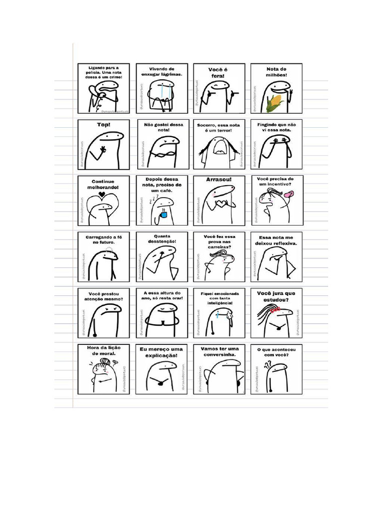 Figurinhas Do Flork | PDF