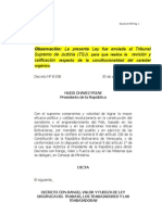 Decreto Ley Organica Del Trabajo - Decreto Nº 8.938 (30/04/2012)