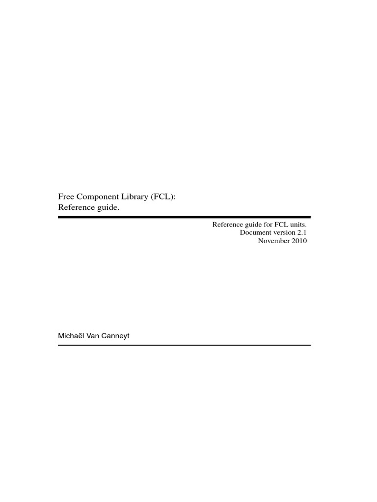 FCL Reference Guide for Developers | PDF | Cryptography | Secure ...