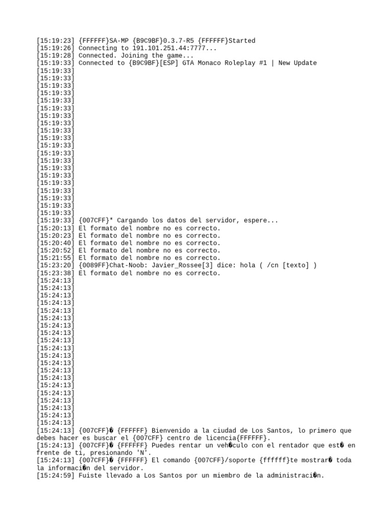 Chat Log | PDF