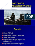 Naval Special Ops and SWCC Missions, Equipment, Roles