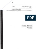 Norma Tecnica Peruana NTP-ISO/IEC 9126-1 2004 Calidad Del Producto - Modelo de Calidad