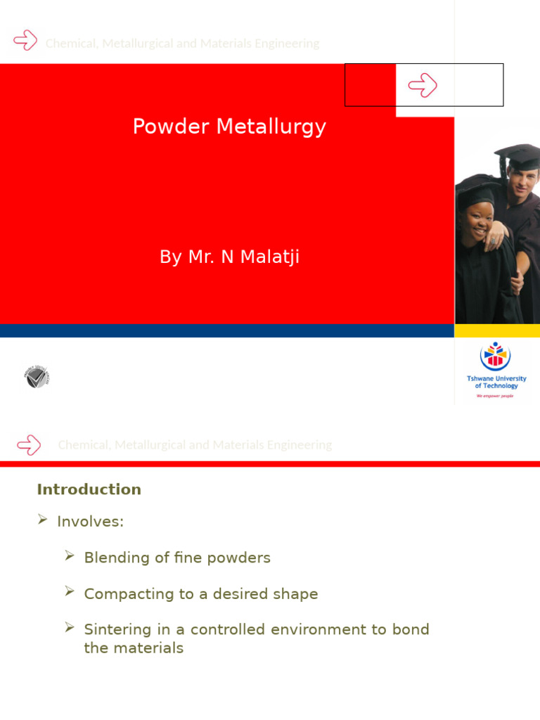 Powder Metallurgy | PDF | Sintering | Metallurgy