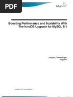 Boosting Performance and Scalability With The Innodb Upgrade For Mysql 5.1