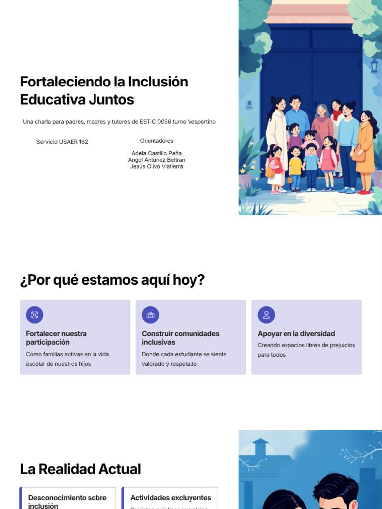Inclusión Educativa: Estrategias para Familias | PDF | Inclusión ...