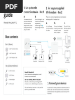 Optus FTTP Modem Setup Guide | PDF | Wi Fi | Modem
