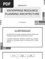 ERP System Architecture Flowchart | PDF