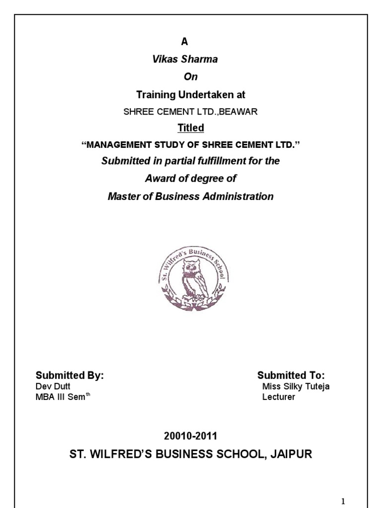 Shree Cement 2 Pdf Board Of Directors Economic Growth