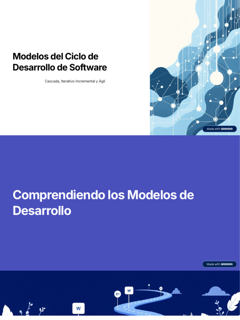 Modelos de Desarrollo de Software: Cascada, Ágil e Iterativo | PDF ...
