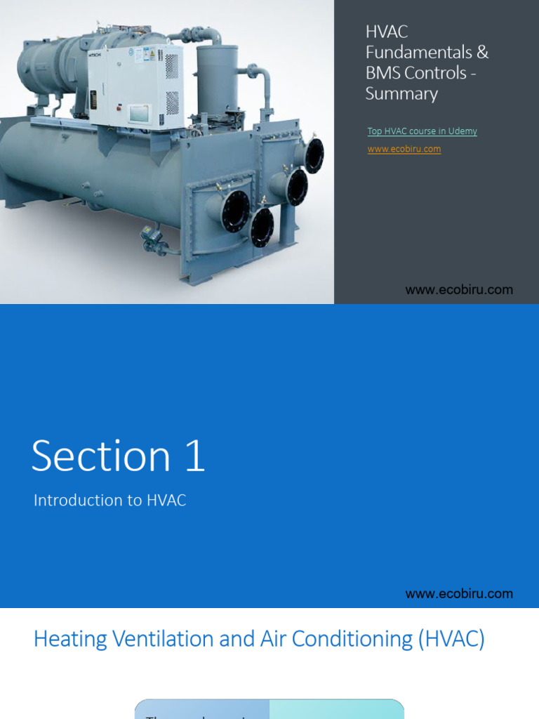 HVAC Fundamentals and BMS Controls | PDF | Heat | Physical Chemistry
