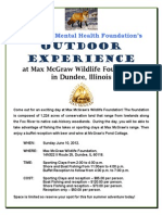 FVMHF Outdoor Experience Flyer