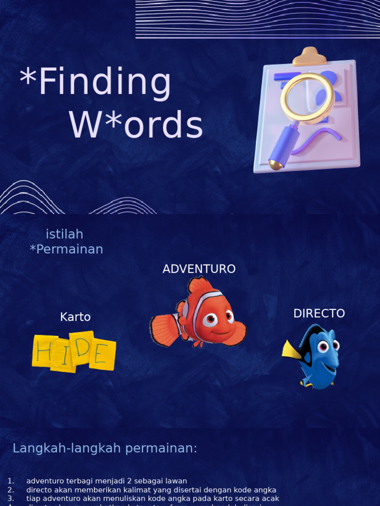 FINDING WORDS | PDF