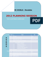 2012 Planning Session: Word For The World - Noveleta