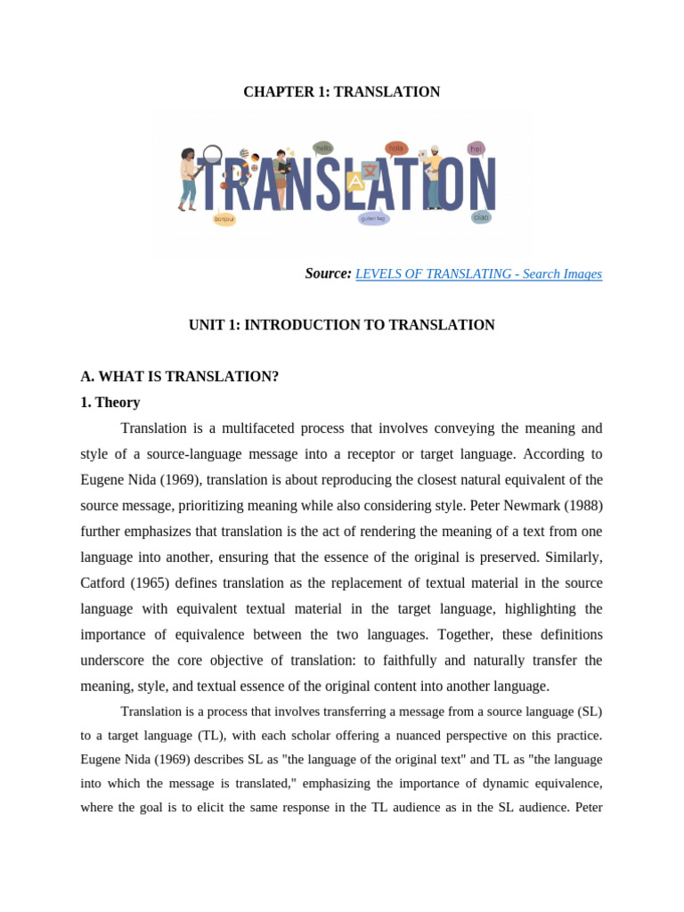 Understanding Translation's Role and Importance | PDF | Translations ...