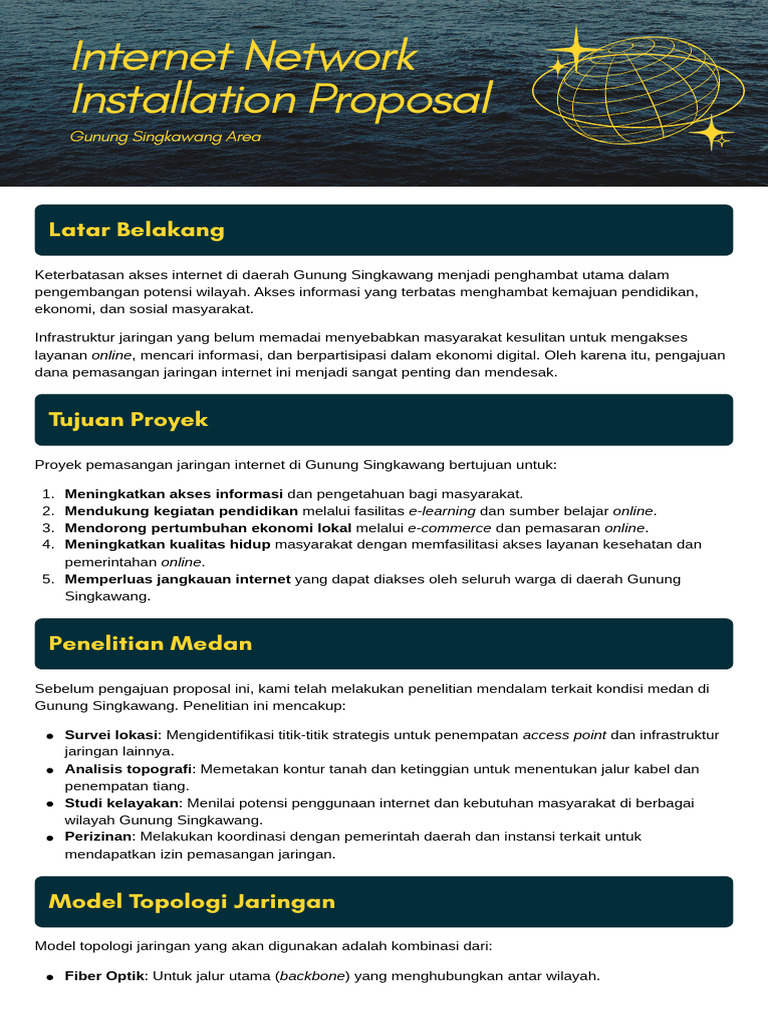 Internet Network Installation Proposal 20250902 075341 0000 | PDF