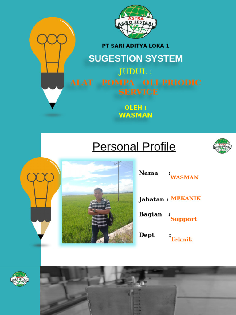 Ss-(Wasman) Alat Pompa Oli Ps - Pt Sal-1 | PDF
