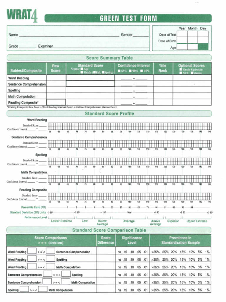 Green Forms in Total | PDF