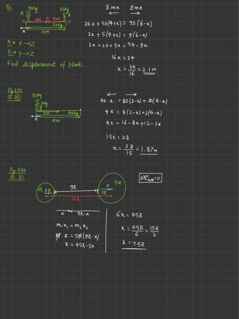 Physics Problems on Motion and Forces | PDF | Flight | Mechanics