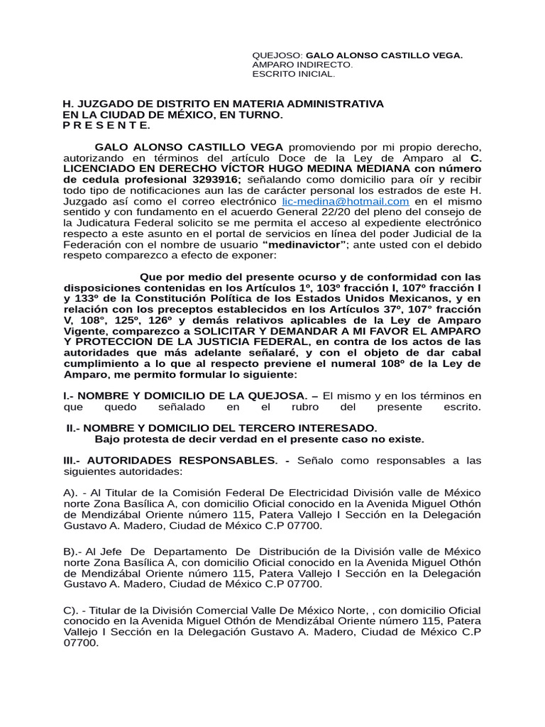 AMPARO | PDF | Caso de ley | Judicaturas