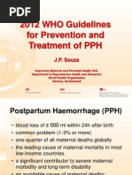 Download Souza_New WHO PPH Guidelines by Dhaka2012 SN92342526 doc pdf