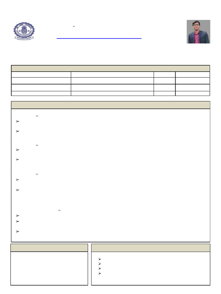 Updated Deepak Kumar - CV | PDF | Engineering | Mechanical Engineering