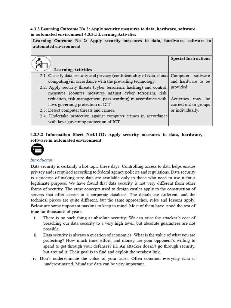 Data Security Measures in Automation | PDF | Malware | Security